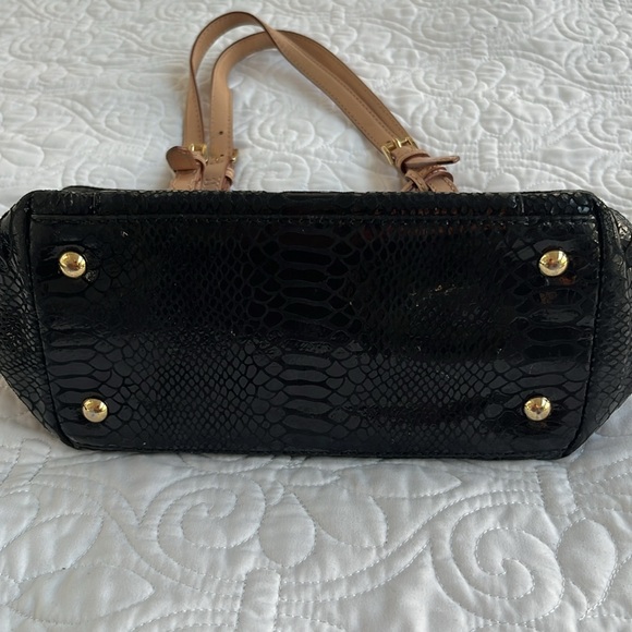 Michael Kors black snakeskin handbag - Picture 2 of 4